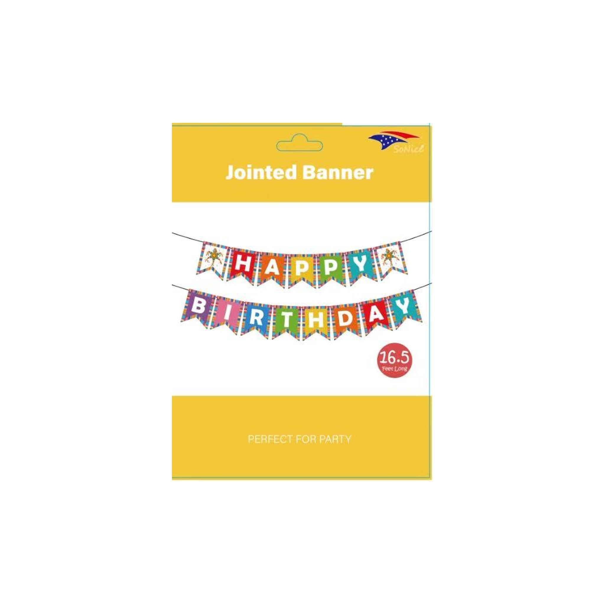 Happy Birthday Banner Fiesta